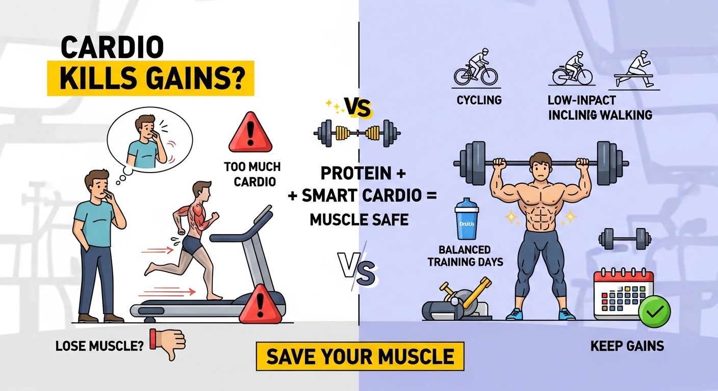 Can Cardio Burn Muscle? (The Myth of the “Muscle-Wasting” Treadmill)