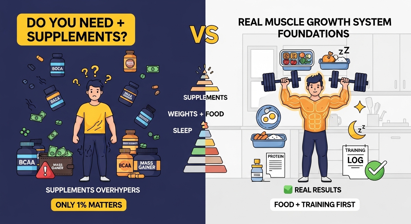 Do You Need Supplements to Build Muscle? (The Pyramid of Priority)