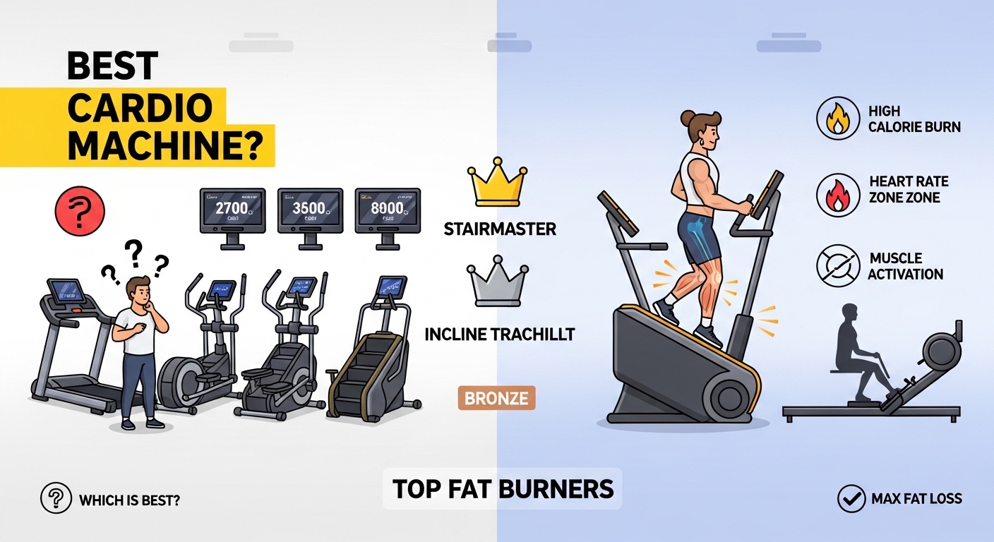 Best Cardio Machine for Fat Loss? (The Efficiency Ranking)