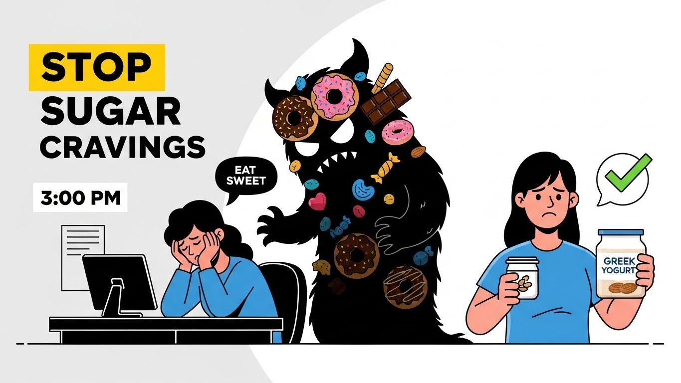 How to Stop Craving Sugar: 5 Science-Backed Steps to Break the Cycle