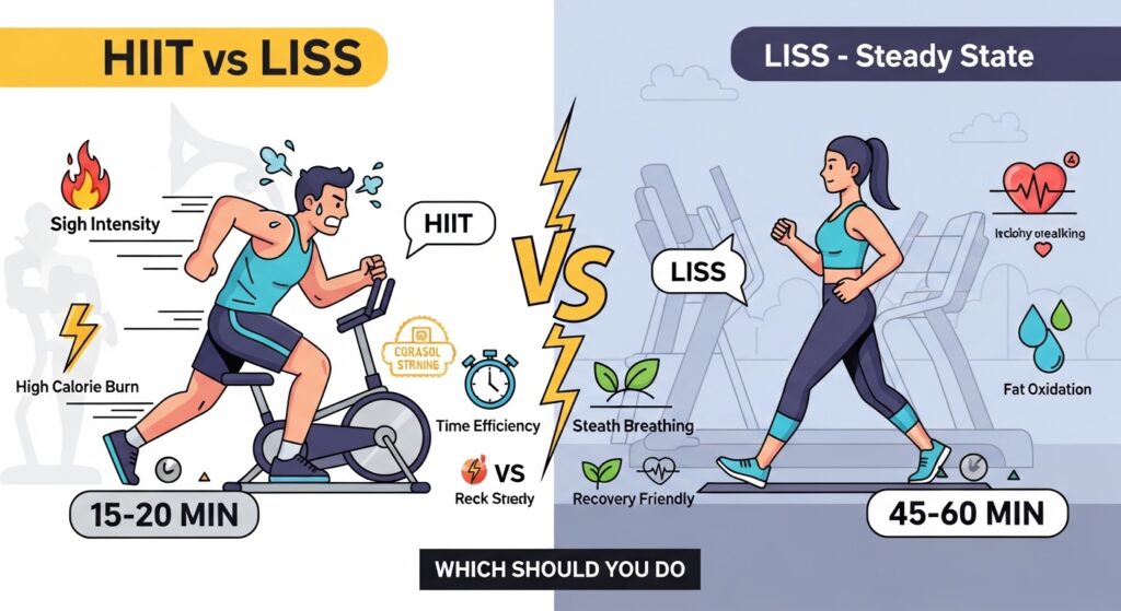 HIIT vs. Steady-State Cardio: Which is Better? (The Efficiency Audit)