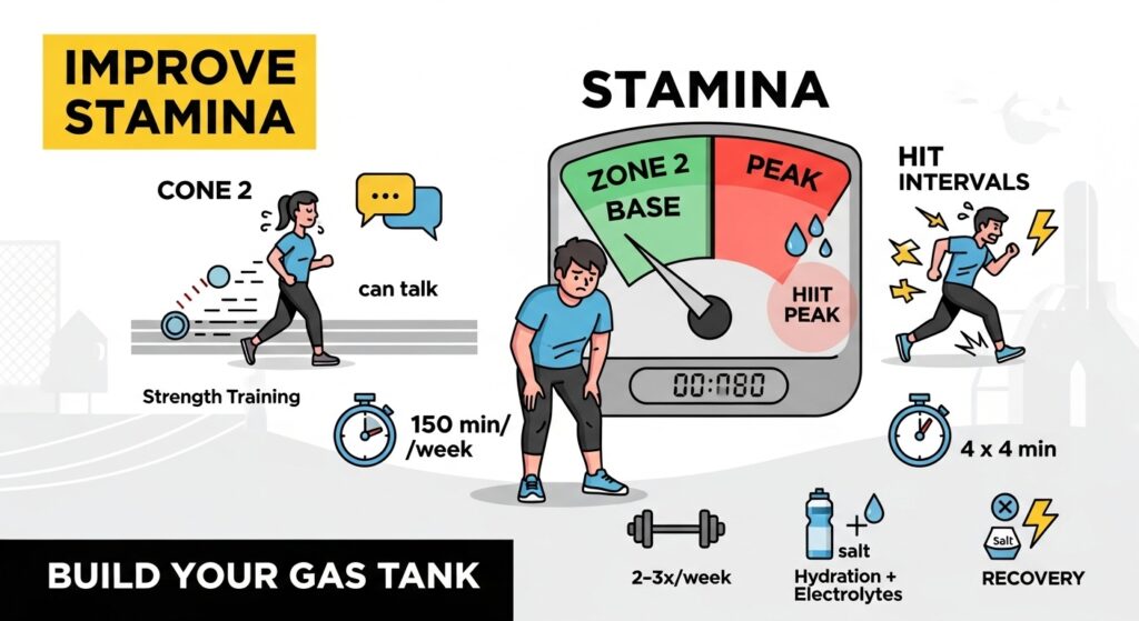 How to Improve Stamina: The Science of the “Gas Tank”