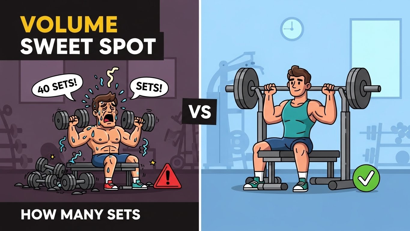 How Many Sets Per Muscle Per Week? The Science of “Maximum Growth”