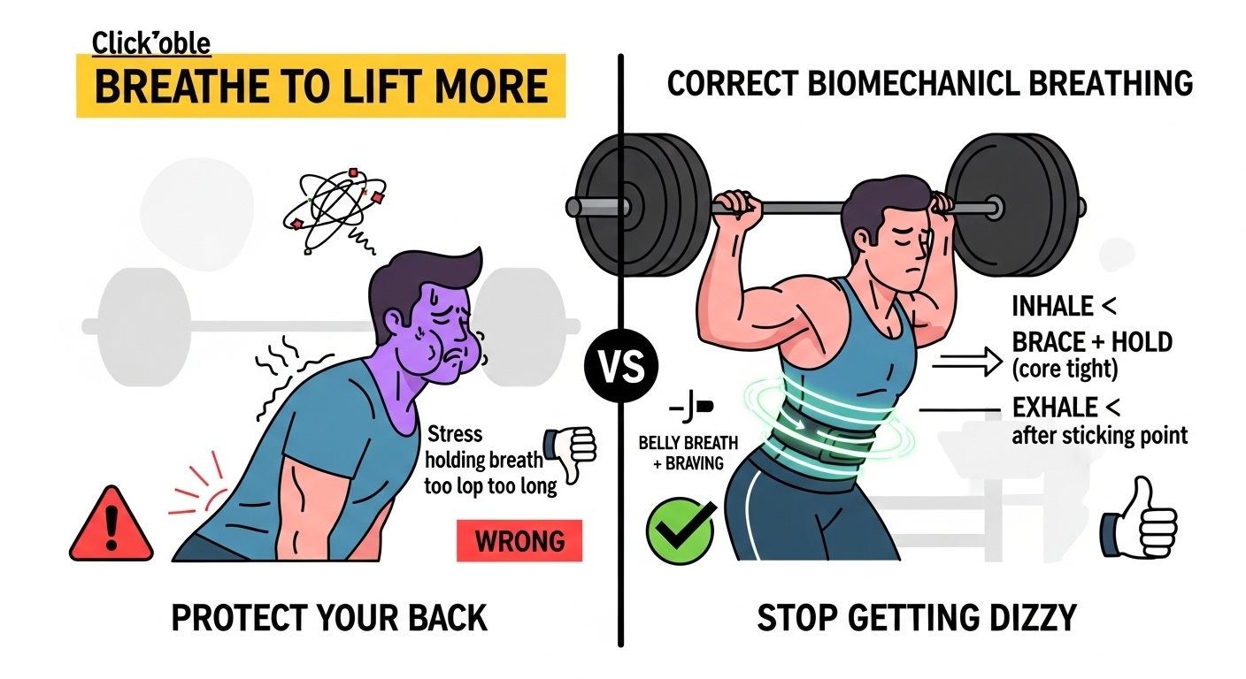 How to Breathe While Lifting Weights: The Secret to Instant Strength