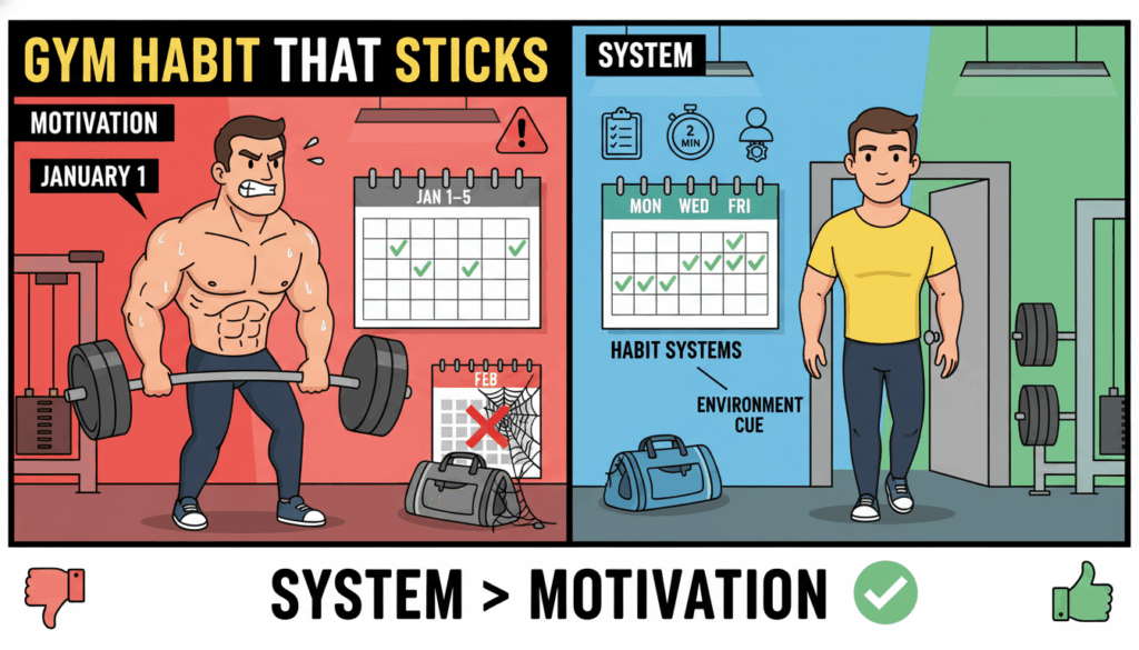 How to Start Going to the Gym Consistently: The “Atomic” Strategy