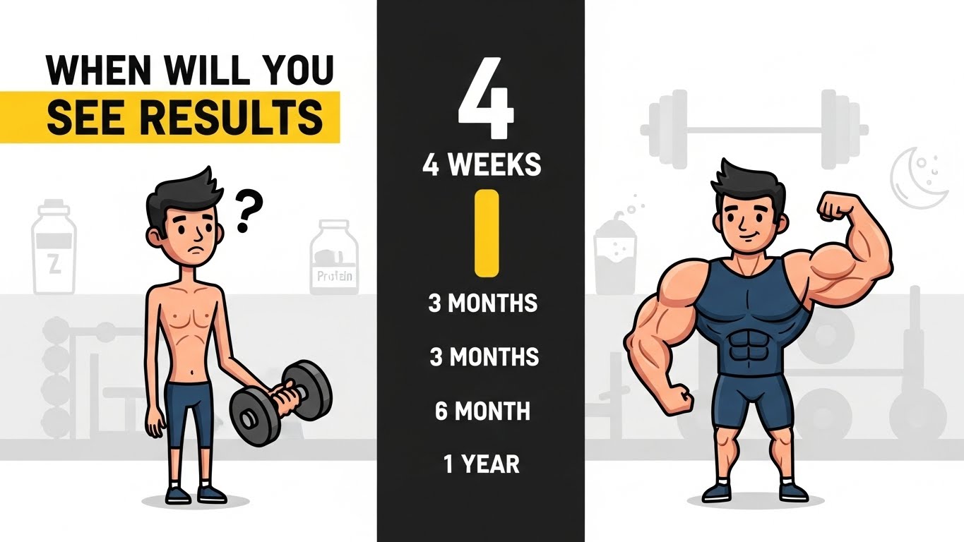 How Long Does It Take to Build Muscle? (The Realistic Timeline)